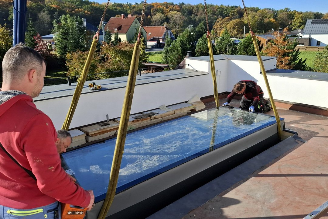 Skylights for a family residence