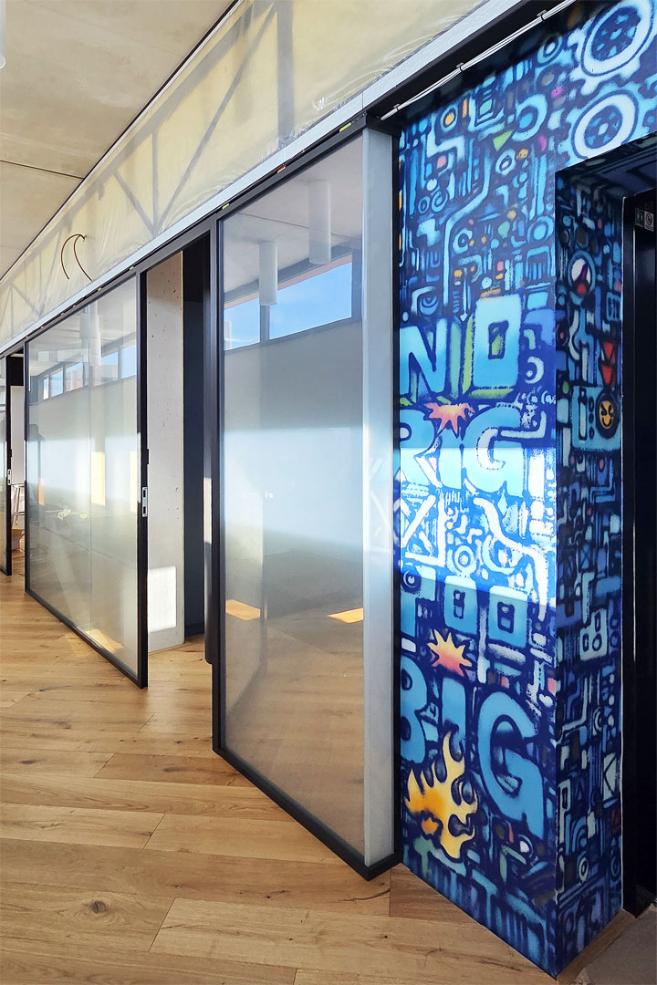 Area Four Industries Roudnice n. L. - interiéry